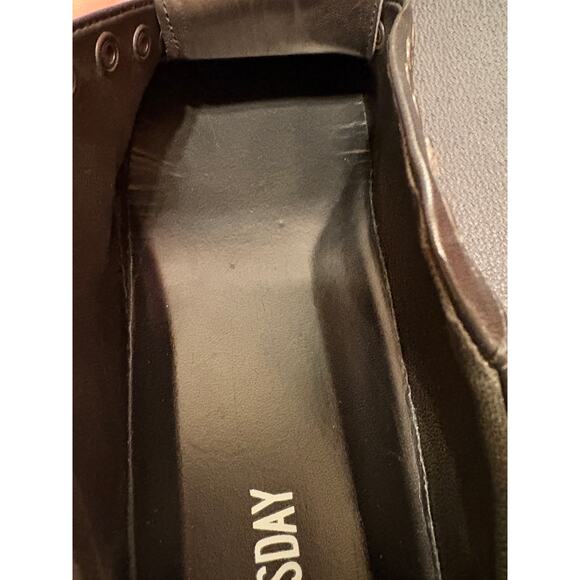 Thursday Boot Co Men's Size 11 Premier LaceUp Low Top Black Leather Sneakers EUC - Picture 8 of 12